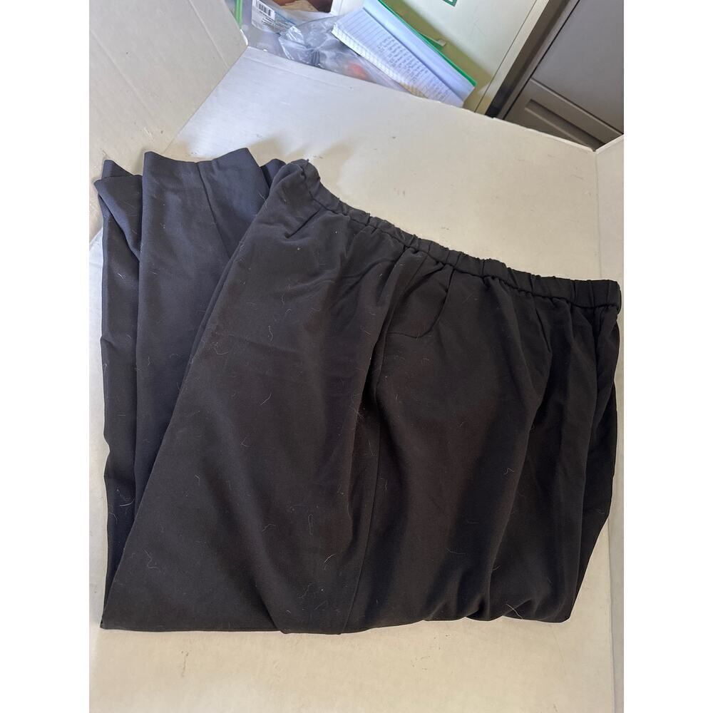 Women’s Sag Harbor stretch black pants size 24W